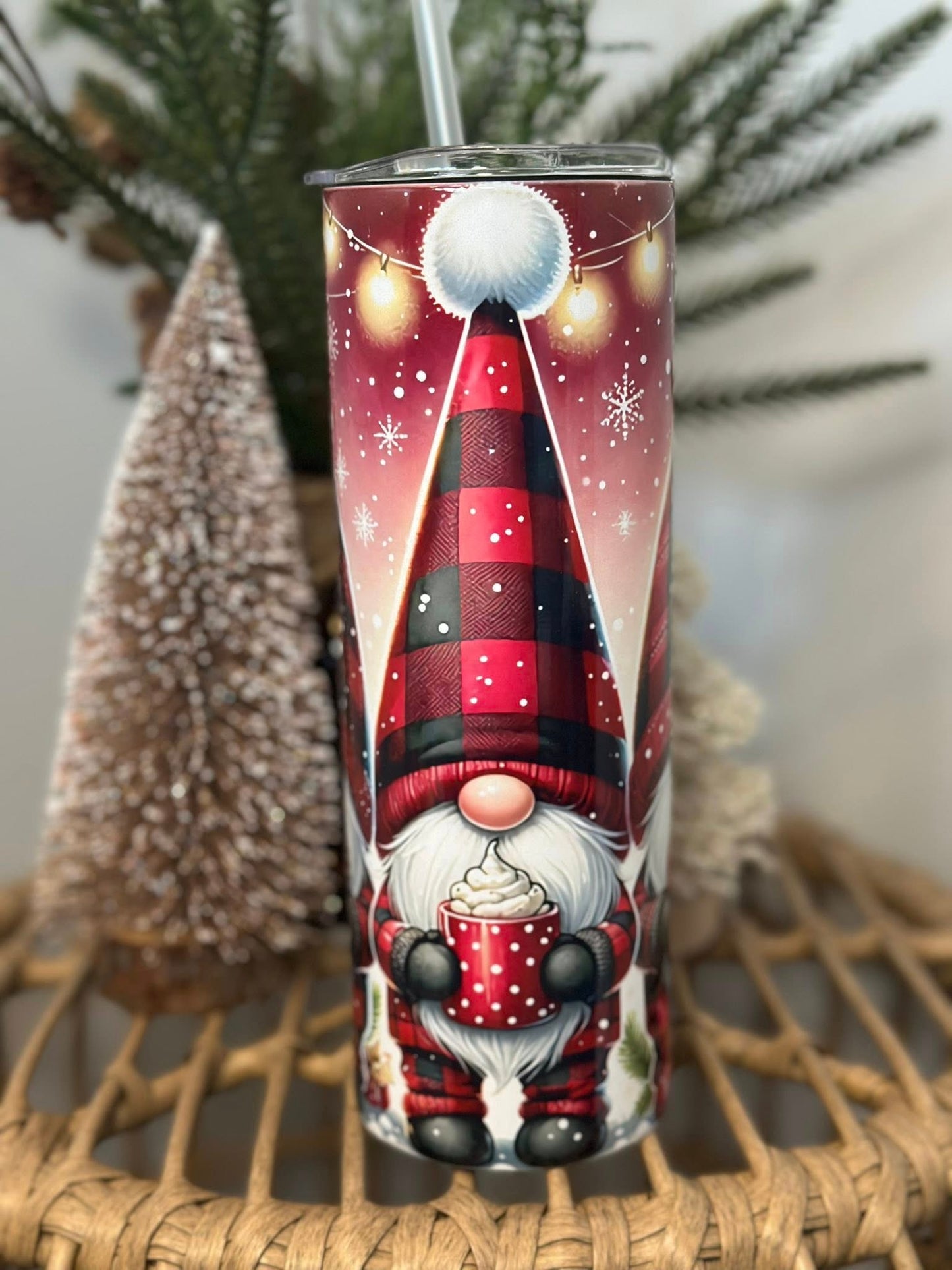 Gnomes chocolat chaud