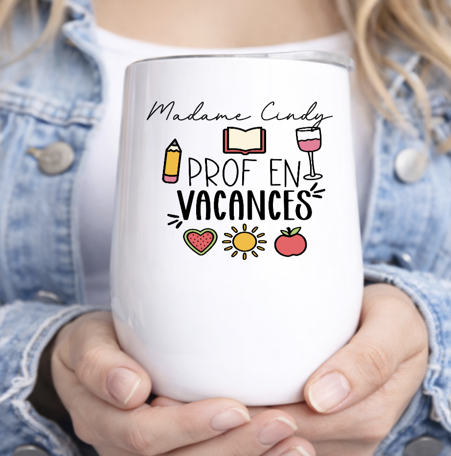 Prof en vacances