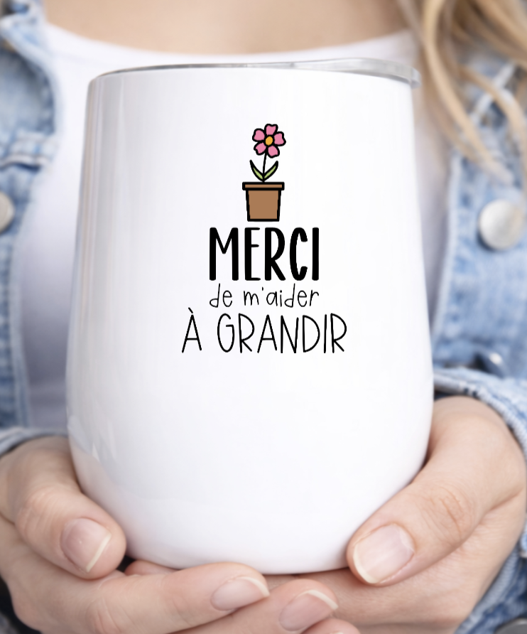 Merci de m'aider à grandir