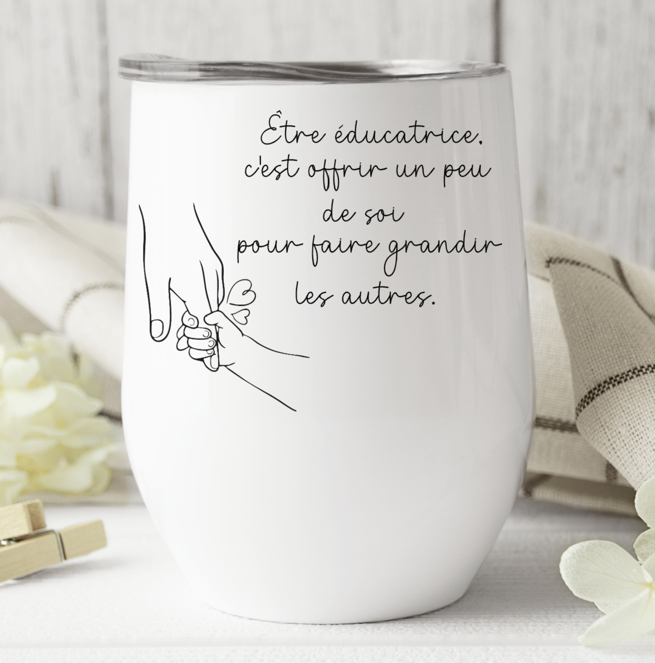 Être éducatrice...
