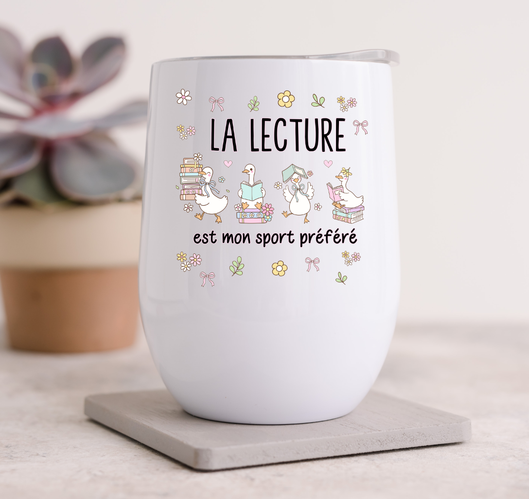 La lecture est mon sport préféré