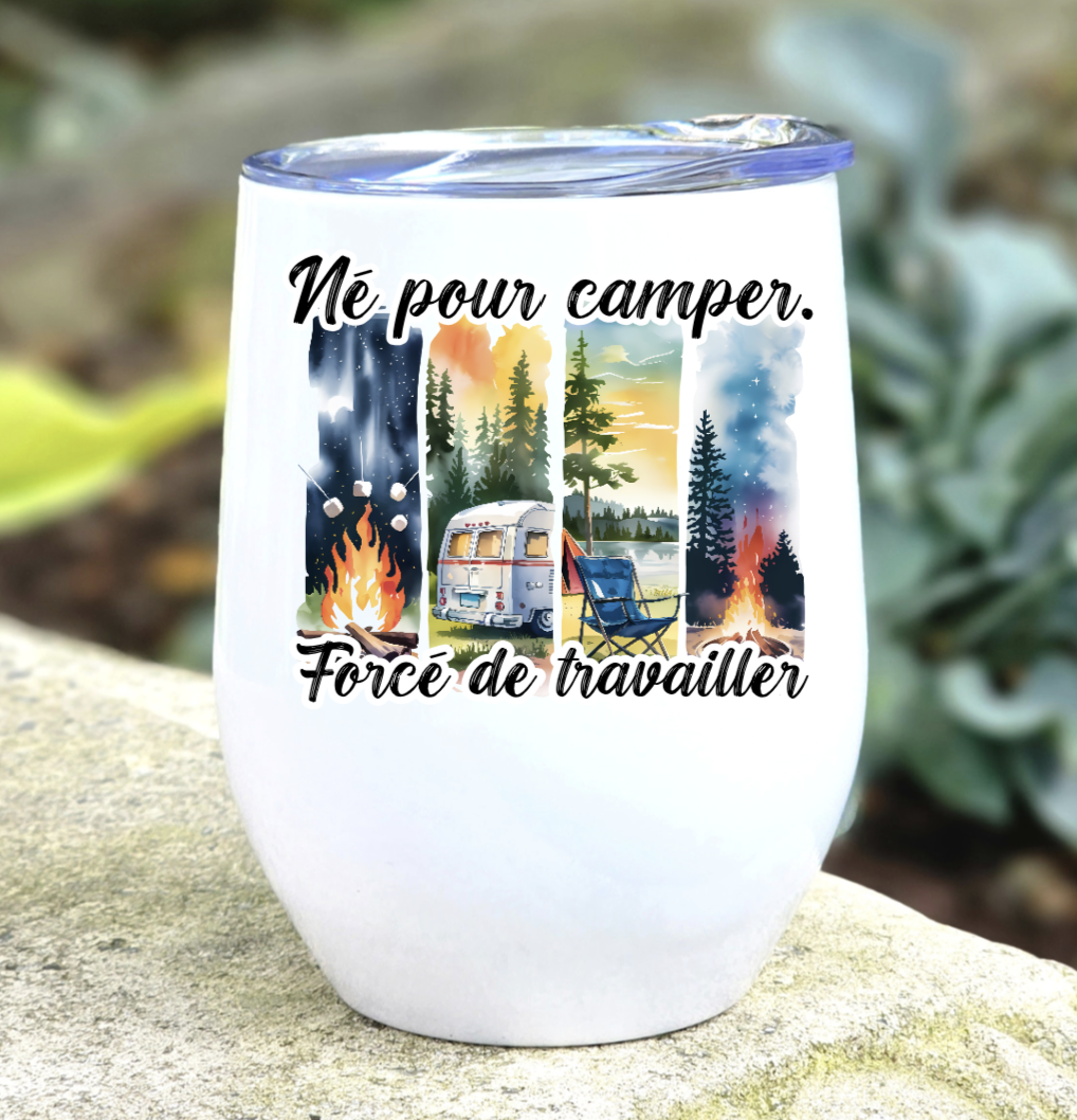 Né pour camper