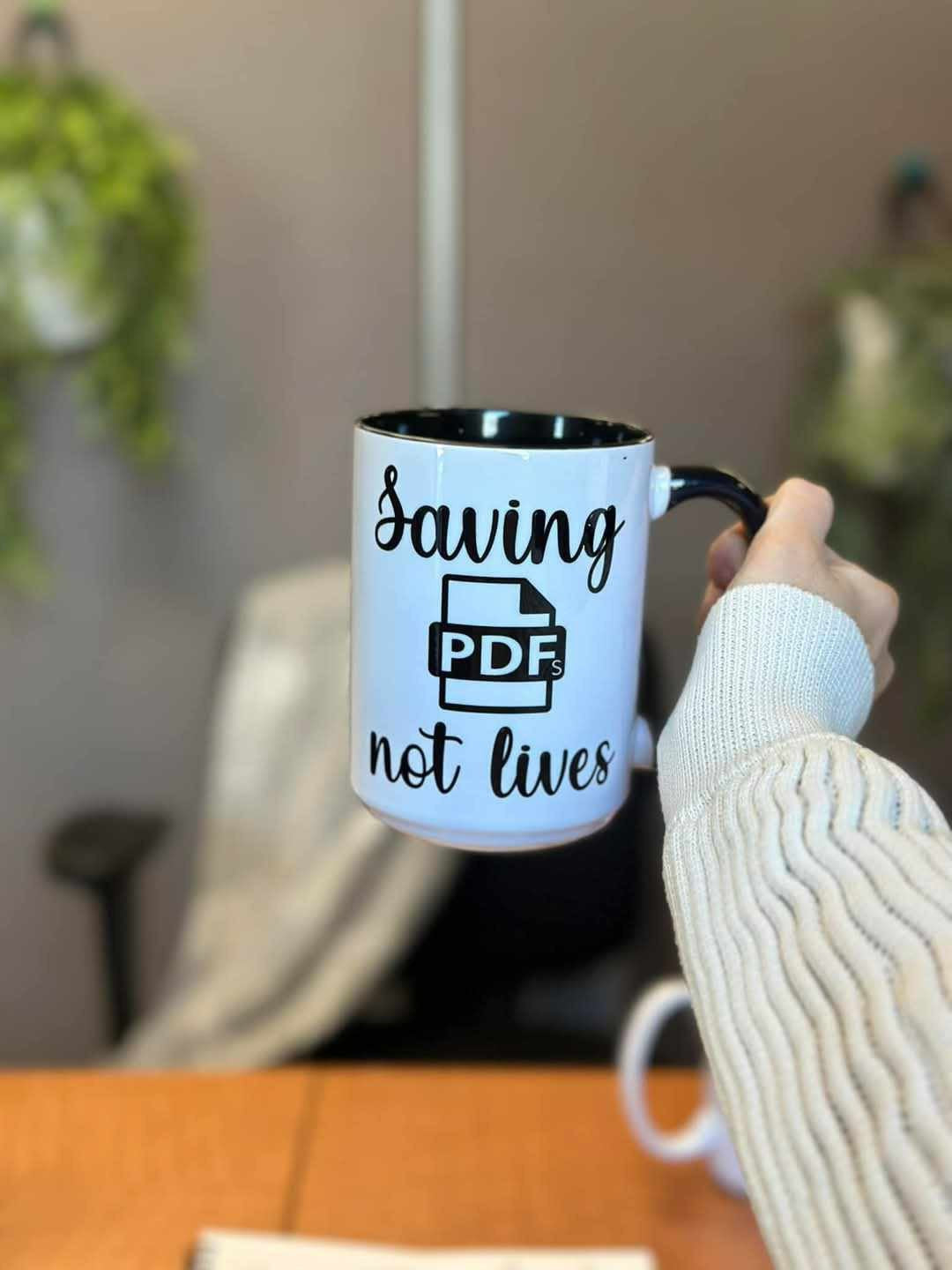 Saving PDF's not lives