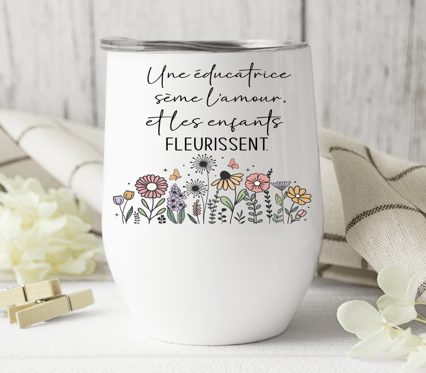 Une éducatrice sème l'amour...