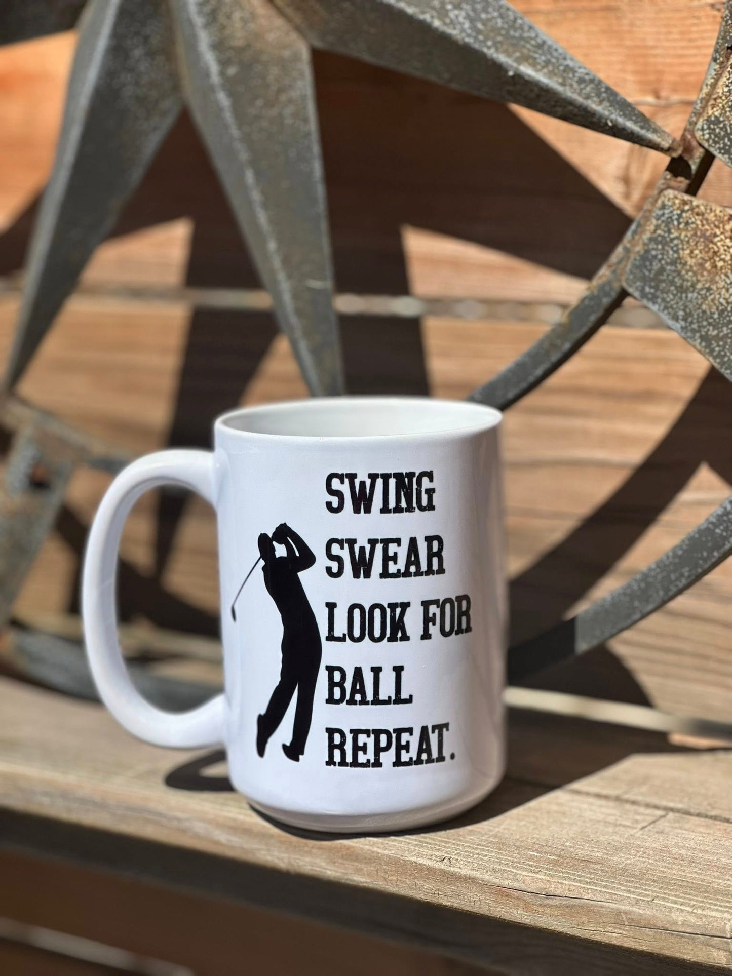 Golfing
