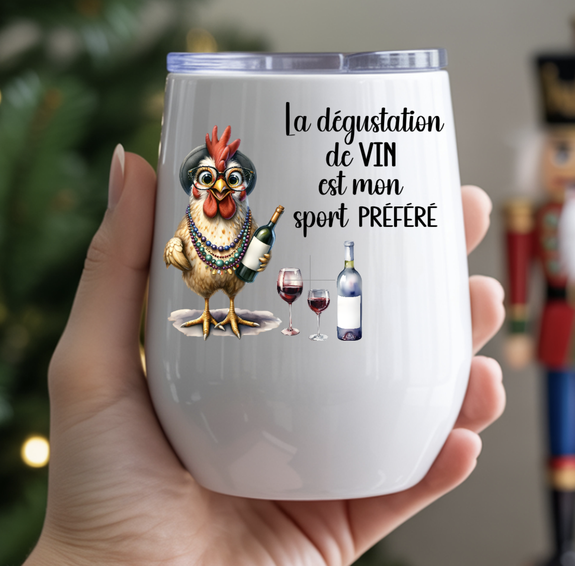 La dégustation de vin...