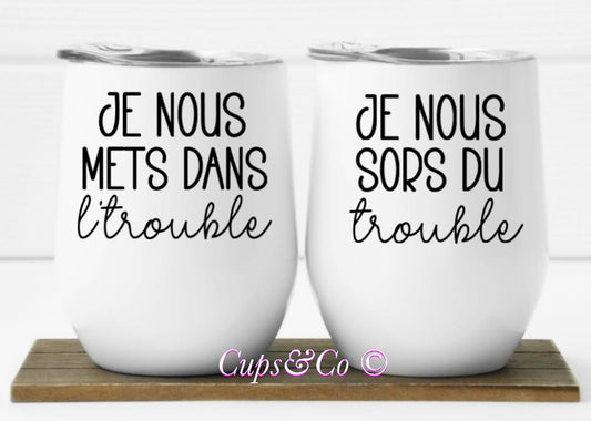 Duo Dans le trouble - Verres isothermes