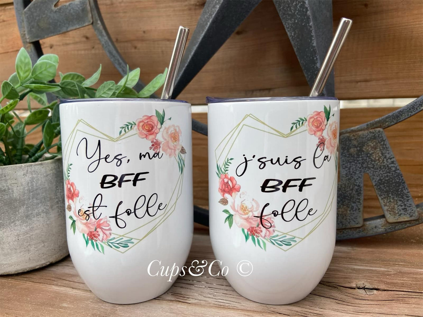 Duo BFF folle - Verres isothermes