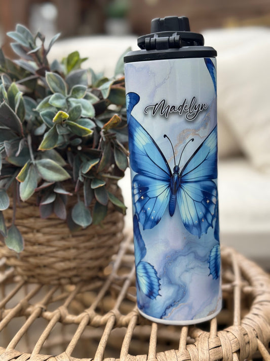 Papillon bleu
