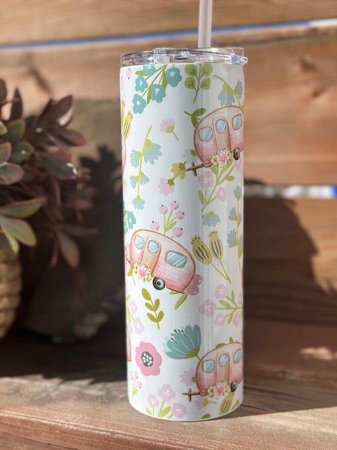 Roulotte pastel