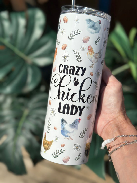 Crazy chicken lady