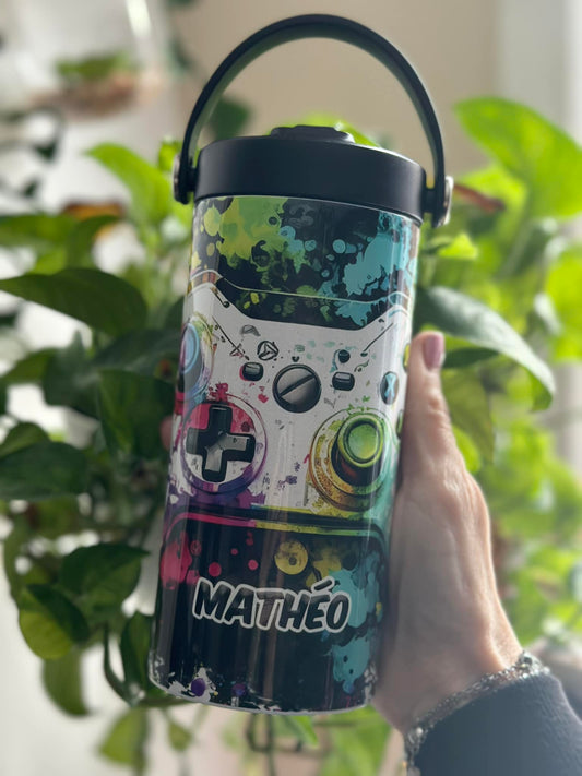 Gamer splash de couleur