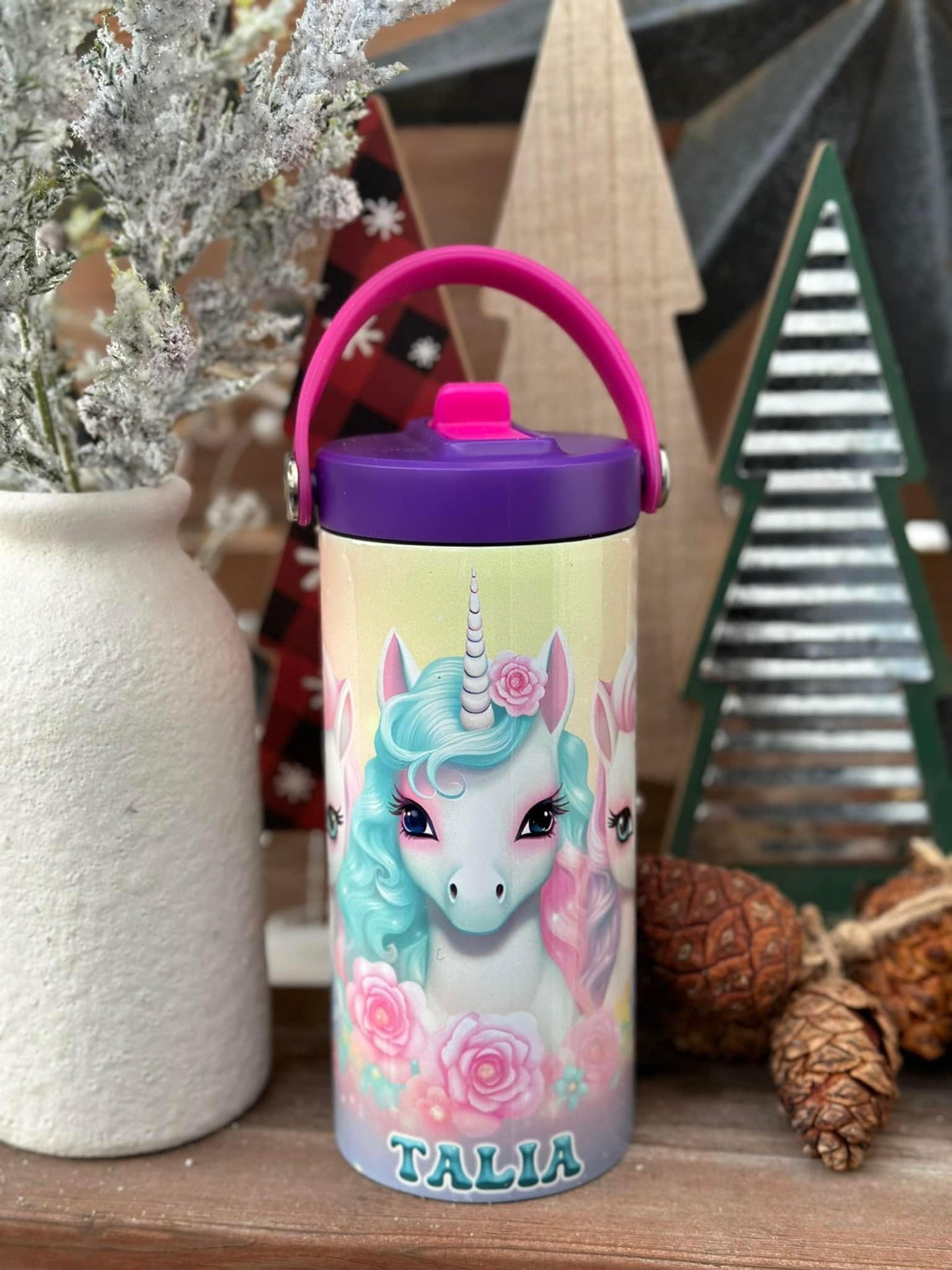 Licorne pastel