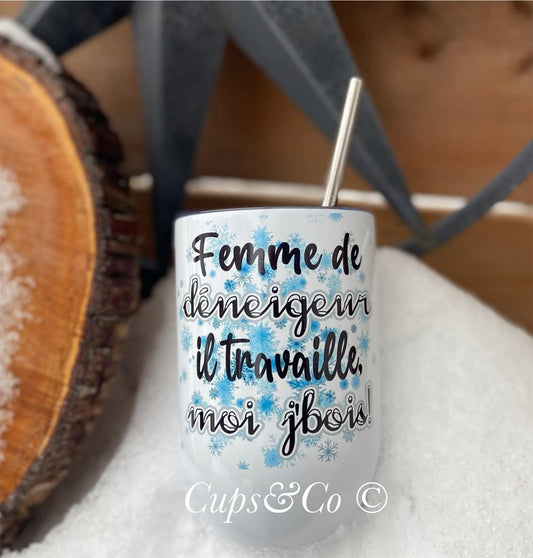 Femme de déneigeur