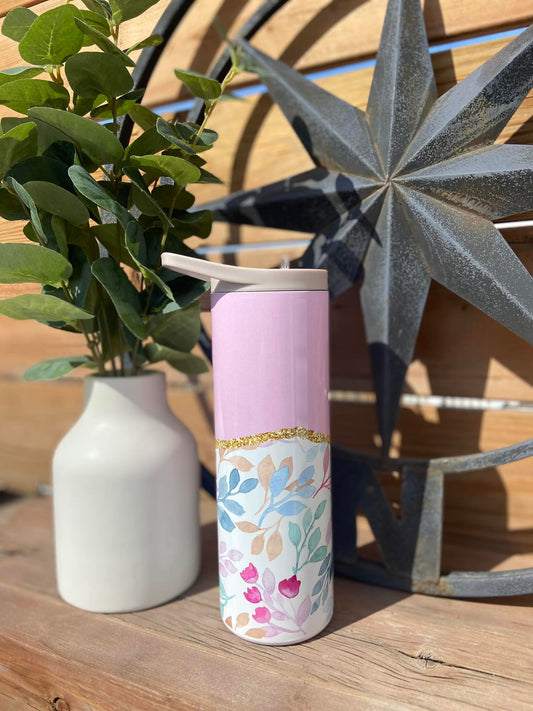 Fleur rose mauve