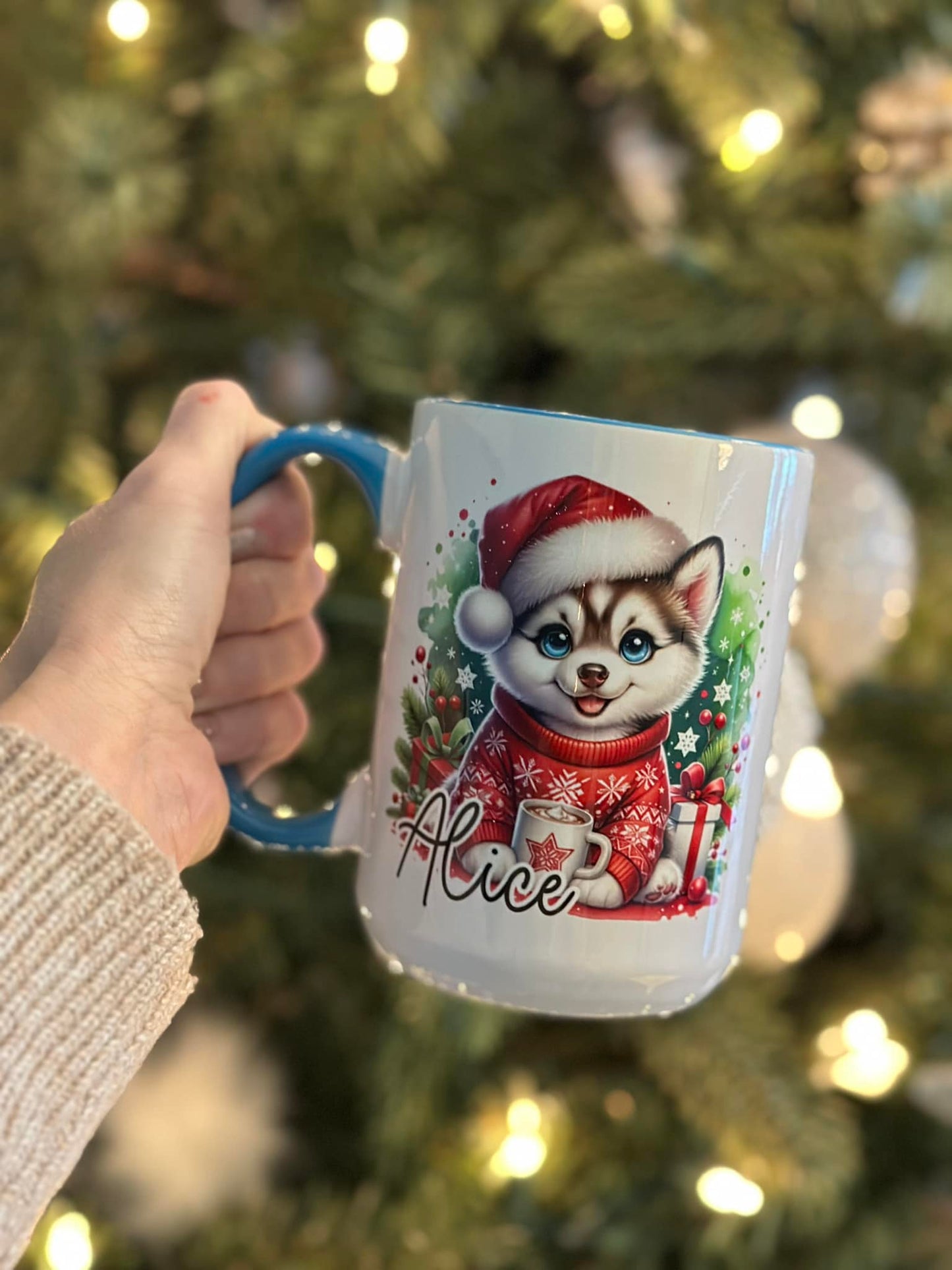 Huskie de Noël