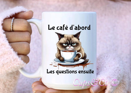 Le café d'abord