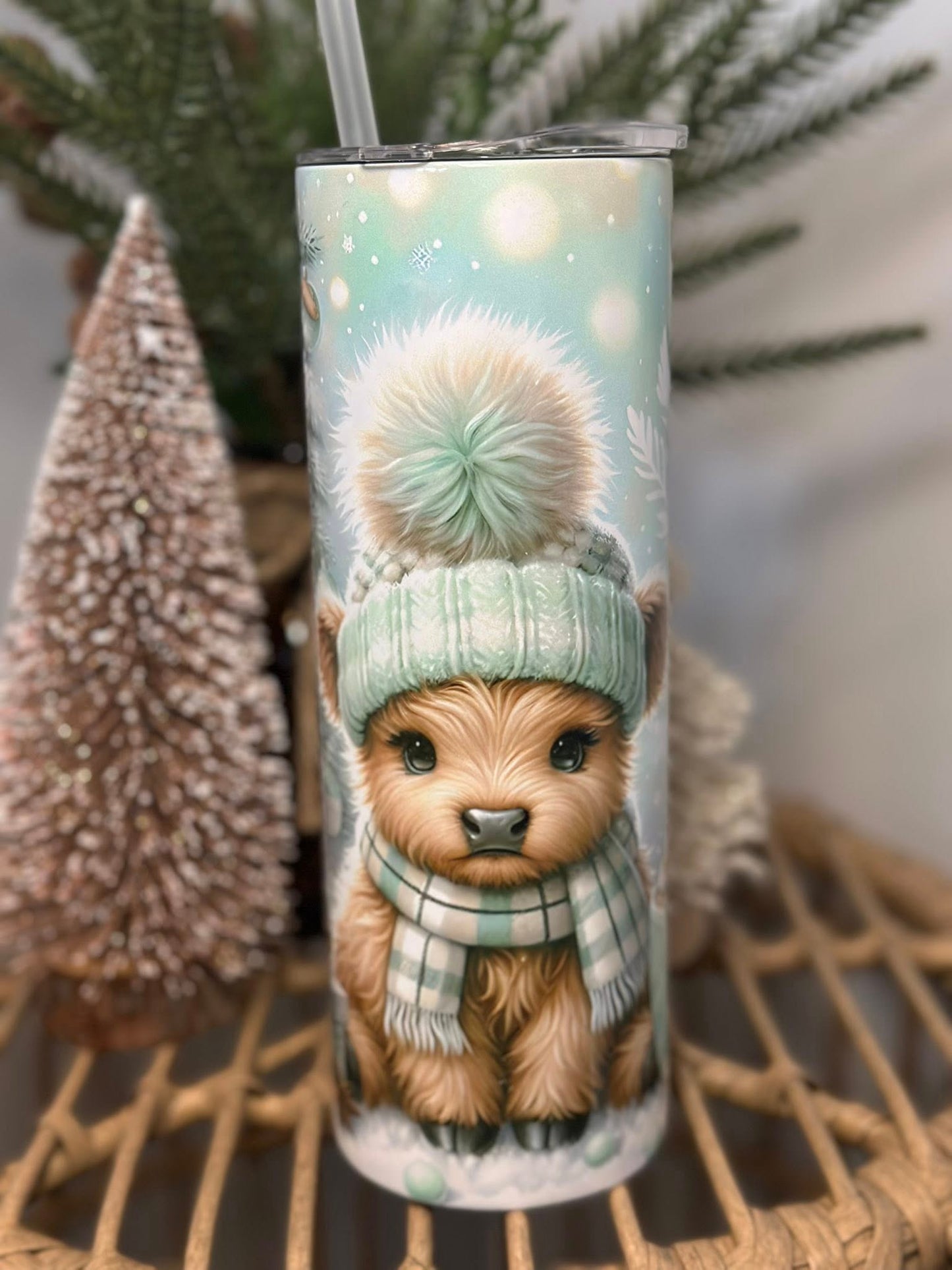 Petite vache avec tuque
