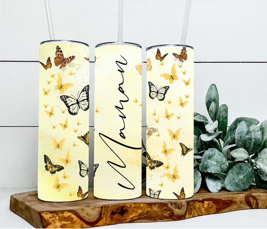 Papillon jaune