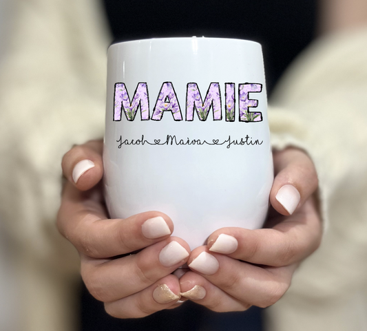 Mamie avec noms