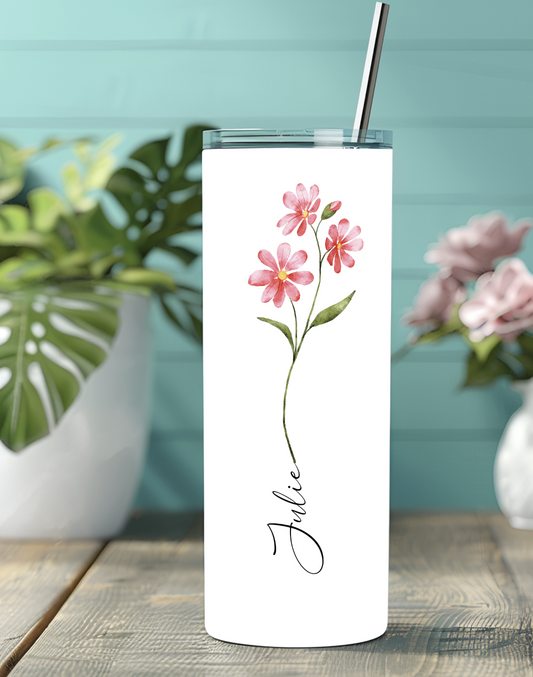 Fleurs roses