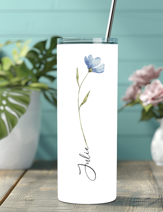 Fleur bleu