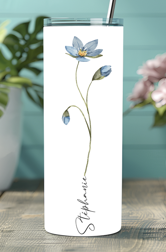 Fleur bleu