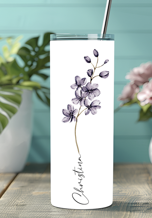 Petites fleurs mauves