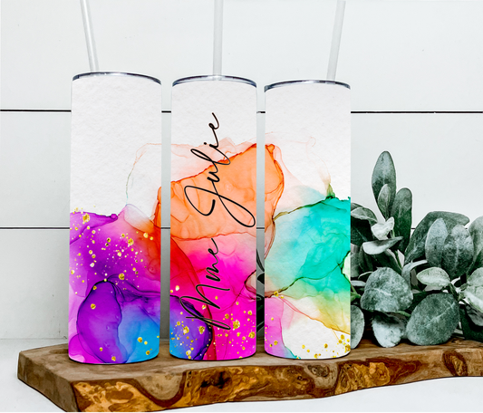 Nom et couleurs vives