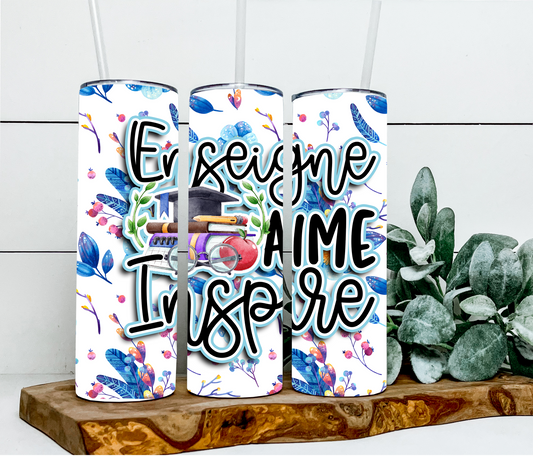 Enseigne aime inspire