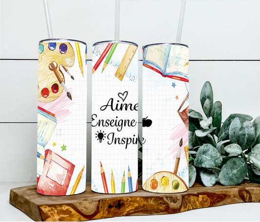 Aime enseigne inspire