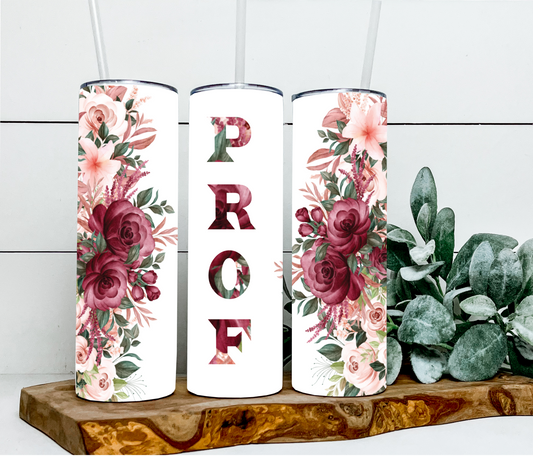 Prof et fleurs