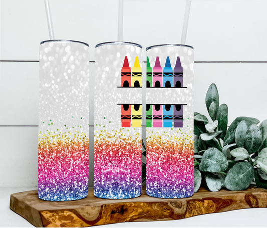 Crayon effet glitter