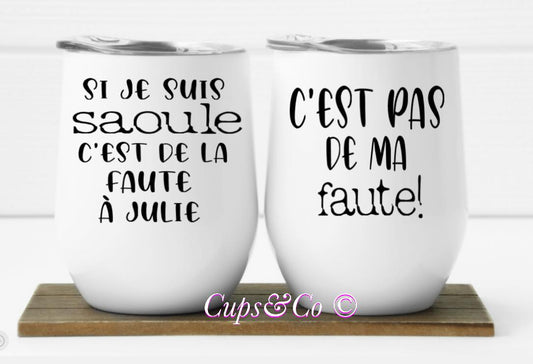 Duo Saoule - Verres isothermes