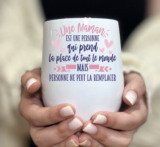 Une maman pastel