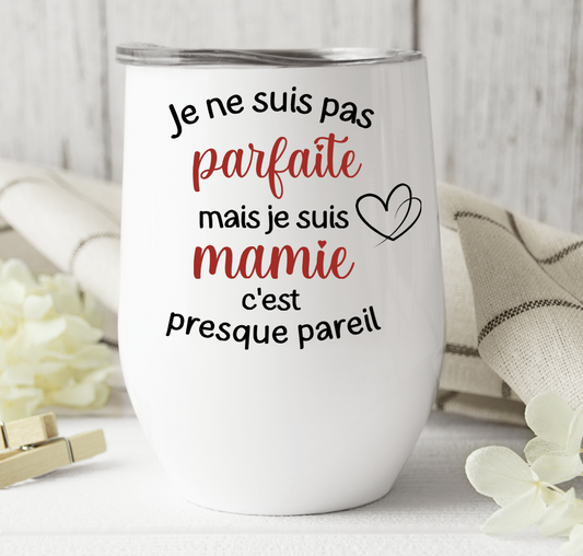 pas parfaite avec coeur
